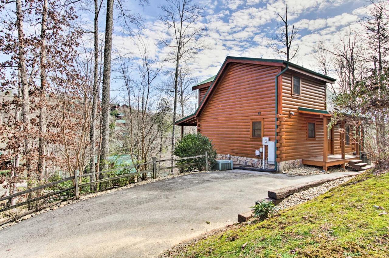 Gatlinburg Mountain Cabin With Grill And Pool Table! Exteriör bild