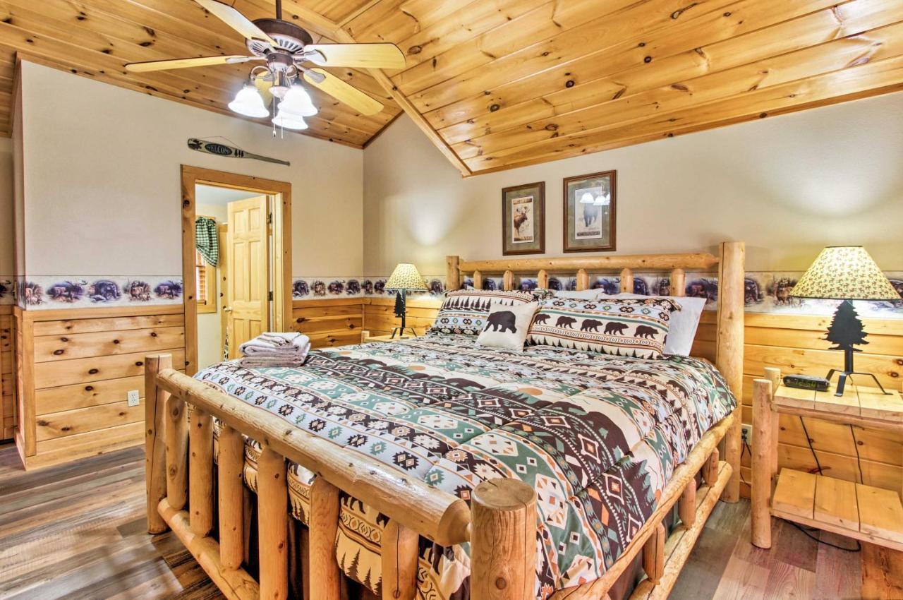 Gatlinburg Mountain Cabin With Grill And Pool Table! Exteriör bild